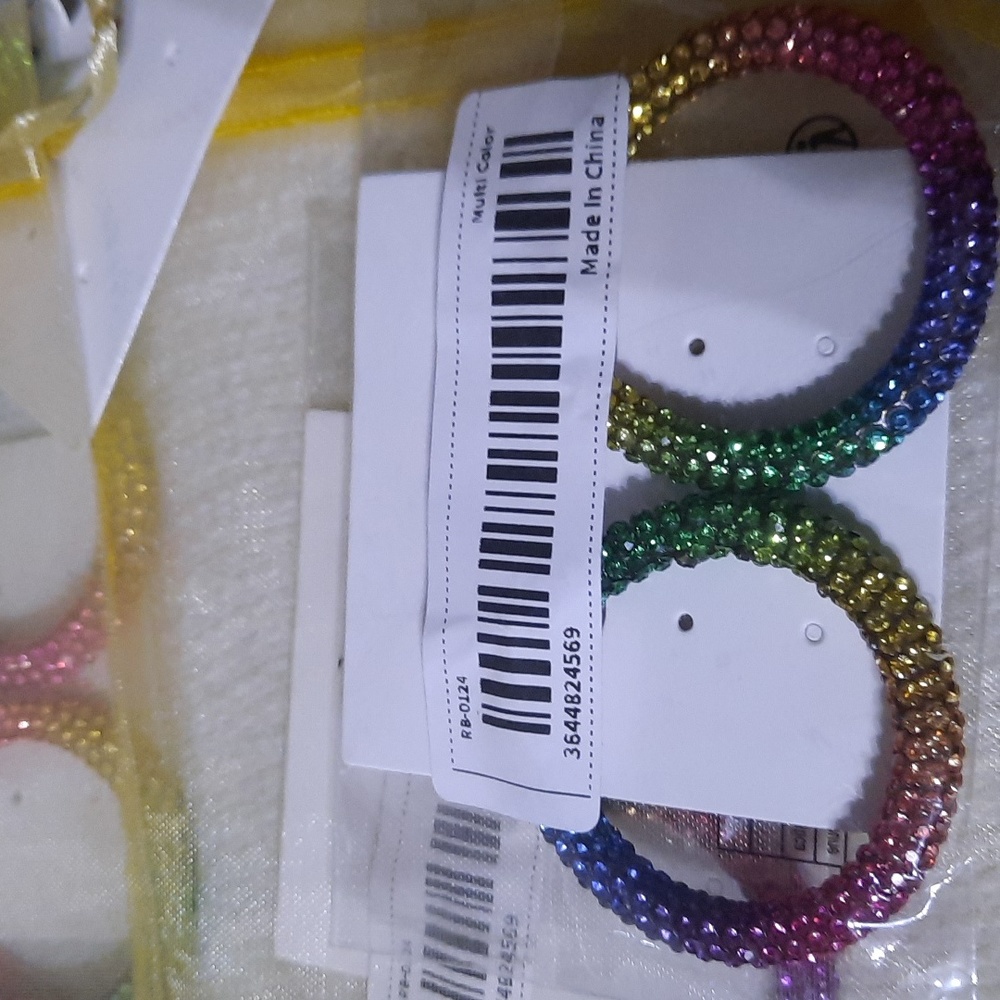2 PrRainbow Hoops - Picture 7 of 7
